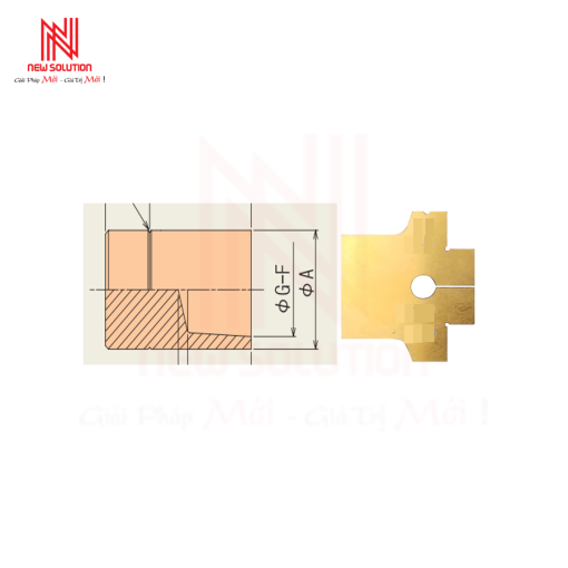 Lưỡi cắt chỉnh hình đầu điện cực F Type tự động