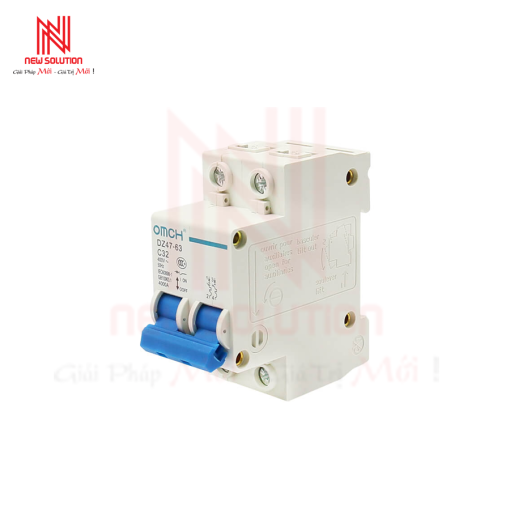 Aptomat DZ47-63 2P 20A OMCH Chính Hãng Giá Tốt